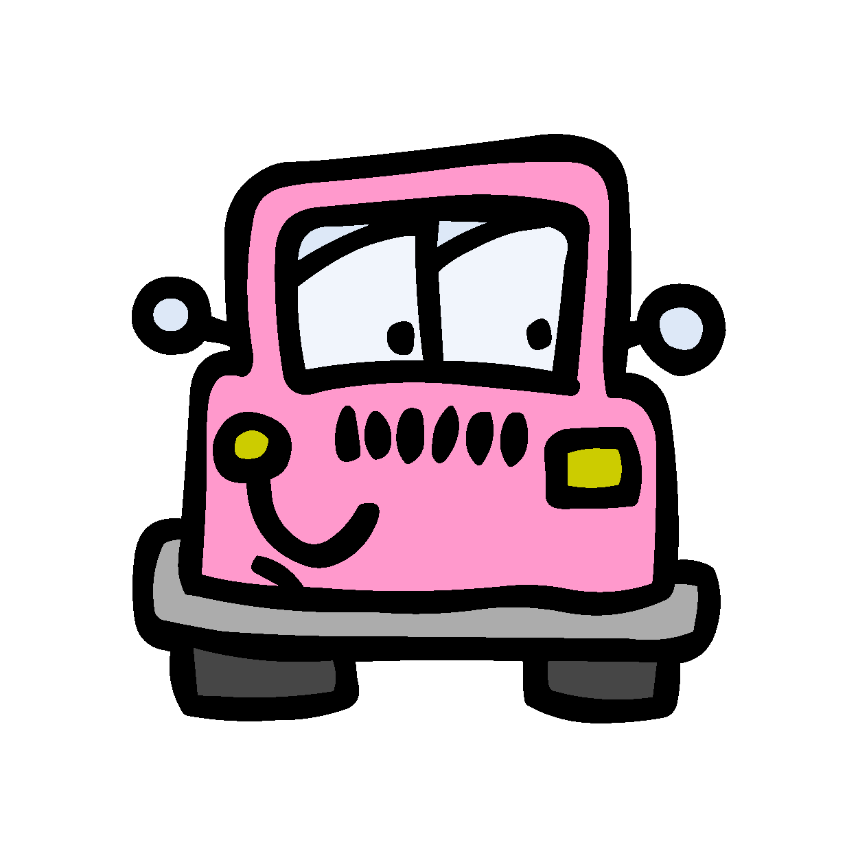Car Smileys Stickers messages sticker-3
