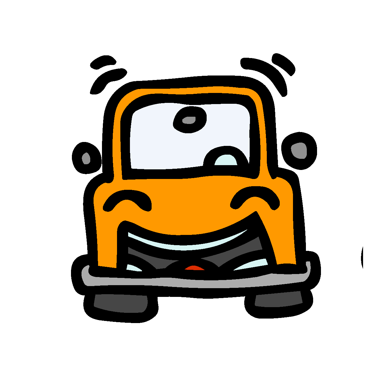 Car Smileys Stickers messages sticker-6