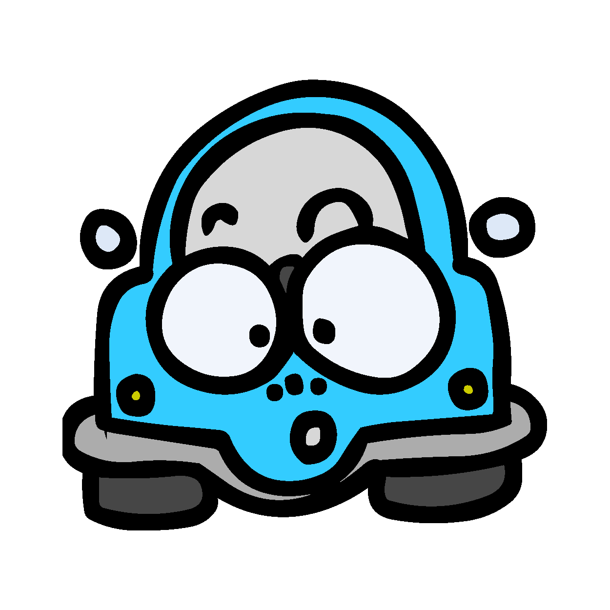 Car Smileys Stickers messages sticker-8