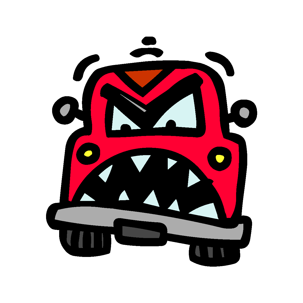 Car Smileys Stickers messages sticker-9
