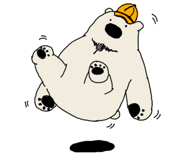 Happy Polar bear messages sticker-6