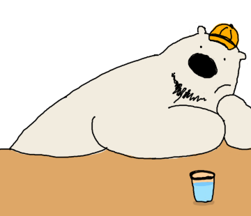 Happy Polar bear messages sticker-8