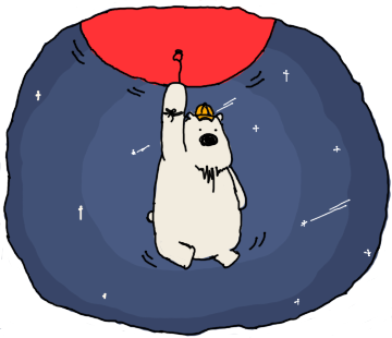 Happy Polar bear messages sticker-1