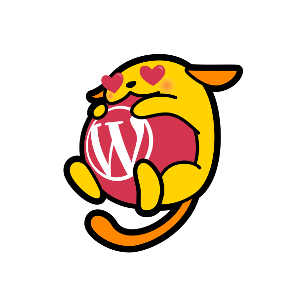wapuu it messages sticker-7