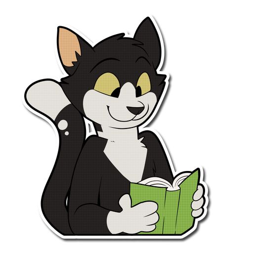 Kuroshi Catte messages sticker-7