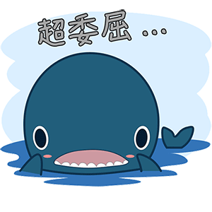 小鲸鱼拉布 messages sticker-1