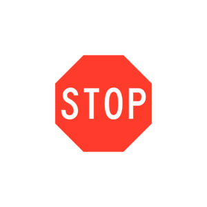 NZ Road Signs messages sticker-0
