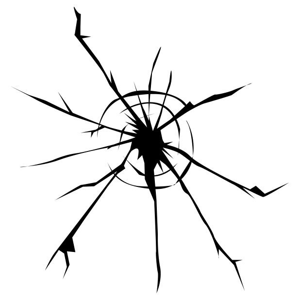 Crack - Broken Screen Prank Stickers for iMessage messages sticker-1