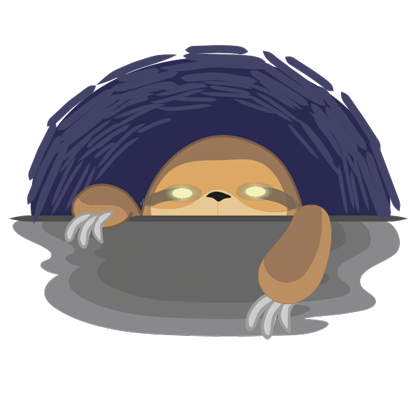 Andy the Sloth - Lazy Stickers messages sticker-2