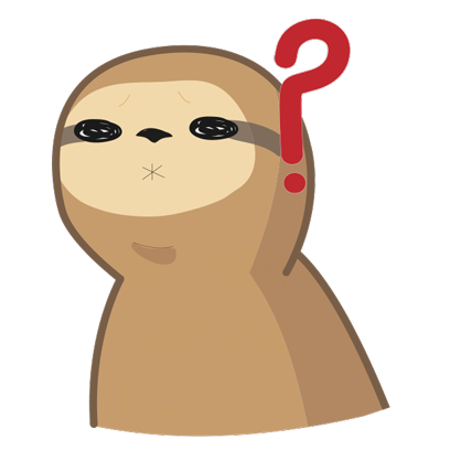 Andy the Sloth - Lazy Stickers messages sticker-1