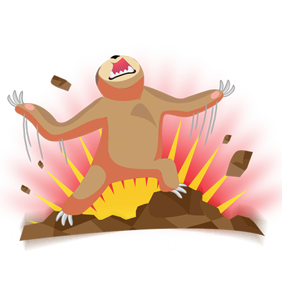 Andy the Sloth - Lazy Stickers messages sticker-10