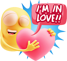 3D Expressions messages sticker-9