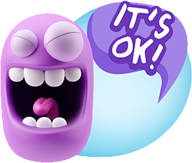 3D Expressions messages sticker-5