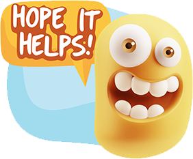 3D Expressions messages sticker-10