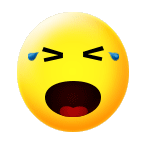 Yellow Smiley Emojis Stickers messages sticker-3