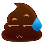 Poo Emoji Sticker for iMessage messages sticker-7