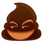 Poo Emoji Sticker for iMessage messages sticker-1
