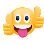 Thumbs Up Sticker - GIF Emoji for iMessage Free messages sticker-0