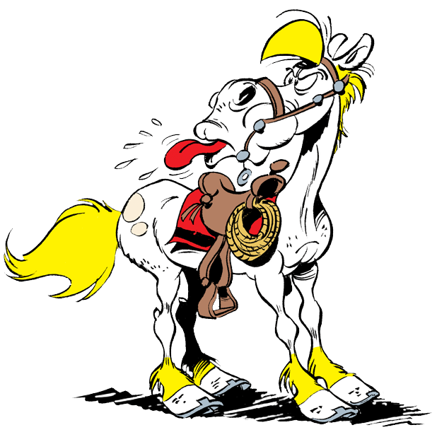 Lucky Luke Stickers messages sticker-2