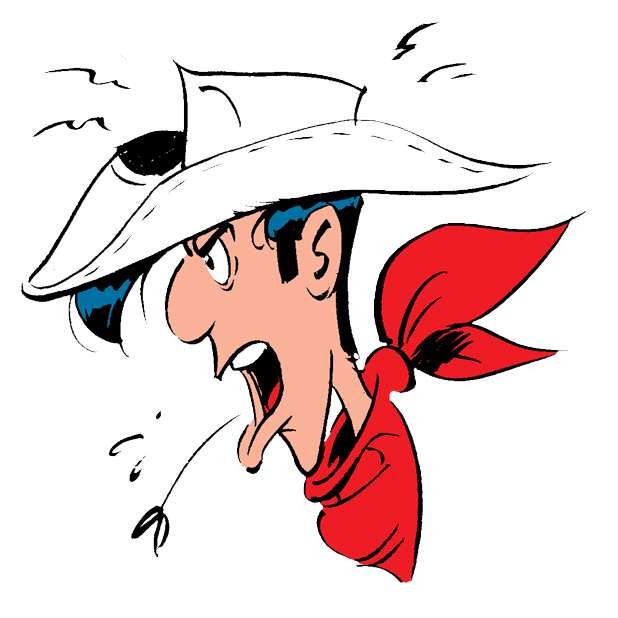 Lucky Luke Stickers messages sticker-10