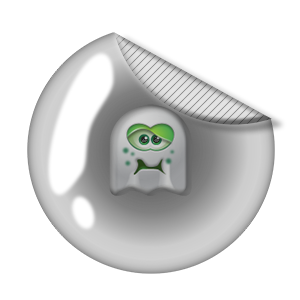 Bubble Ghosts messages sticker-3