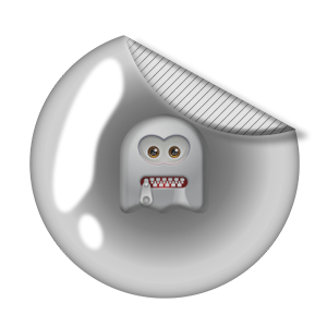 Bubble Ghosts messages sticker-1