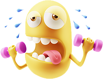 3D Smileys Stickers messages sticker-4
