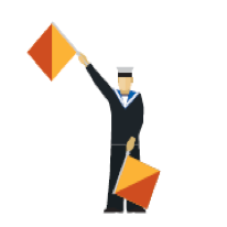 Semaphore Stickers messages sticker-7