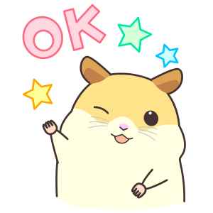 My lovely Hamster messages sticker-8