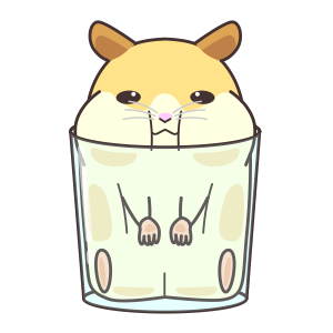 My lovely Hamster messages sticker-10