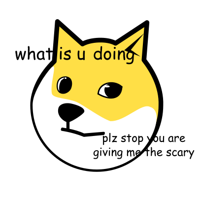 Doge Emoji messages sticker-2