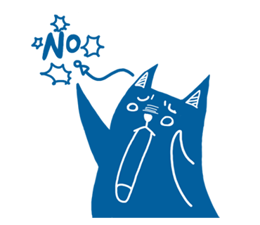Blue Cat Stickers messages sticker-3
