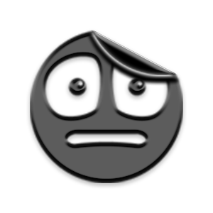Grey Smileys Stickers messages sticker-1