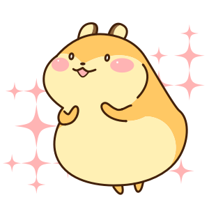 Petit Hamster messages sticker-2