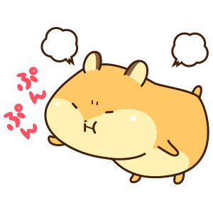 Petit Hamster messages sticker-7