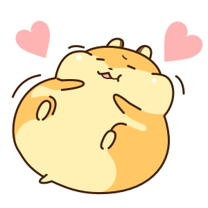 Petit Hamster messages sticker-1