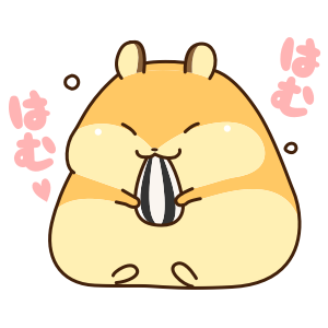 Petit Hamster messages sticker-3
