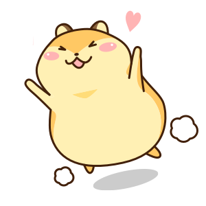 Petit Hamster messages sticker-0