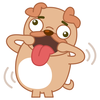 汪汪喵喵谈恋爱-微爱表情包 messages sticker-10
