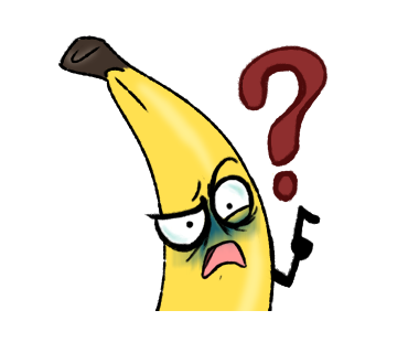 Awkward Banana messages sticker-3