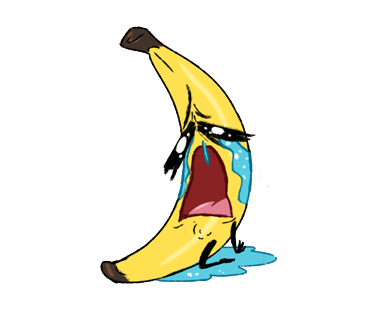 Awkward Banana messages sticker-5