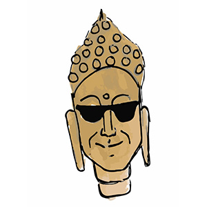 Sticky Buddha - Eastern Spirituality Fun messages sticker-1