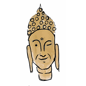 Sticky Buddha - Eastern Spirituality Fun messages sticker-0