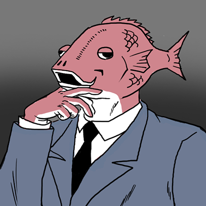 Business Fish Sticker messages sticker-11