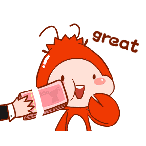 花虾金融-表情包 messages sticker-8