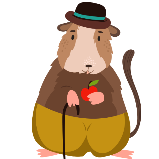 Cute Animal Stickers messages sticker-5