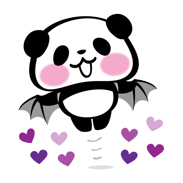 Pandaaa!!! Halloween Stickers messages sticker-11