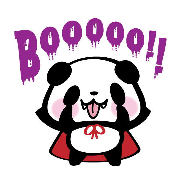 Pandaaa!!! Halloween Stickers messages sticker-8
