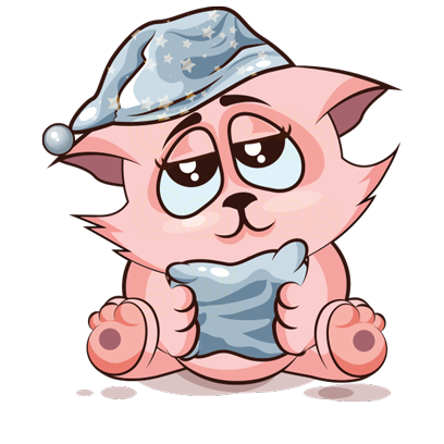 Fluffy The Cat - Purr! messages sticker-11