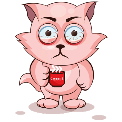 Fluffy The Cat - Purr! messages sticker-4